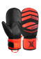 náhľad Dětské závodní rukavice Reusch Worldcup Warrior Prime R-TEX® XT Junior Mitten - Black/Fluo Red