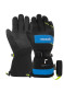 náhľad Detské rukavice Reusch Maxim GORE-TEX Junior - Black/Brilliant Blue/Safety Yellow