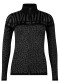 náhľad Dámsky sveter Newland N4 6640/167 Lady Full Zip Black/Dark Gray