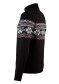 náhľad Pánský svetr Newland N3 4036/108 Man Full Zip Black/White
