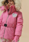 náhľad Detská bunda Poivre Blanc W24-1201-Bbgl Synthetic Down Ski Orchid Pink