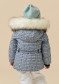 náhľad Detská bunda Poivre Blanc W24-1201-Bbgl Synthetic Down Ski Tweed Gothic Blue