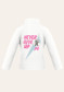 náhľad Dětská mikina Poivre Blanc W24-1500-Bbgl Micro Fleece Jacket White