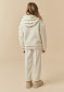náhľad Dětská mikina Poivre Blanc W24-5401-Jrgl Sherpa Hoody Jacket Natural White