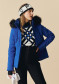 náhľad Dámská bunda Poivre Blanc W24-0802-Wo Stretch Ski Jacket Acid Blue
