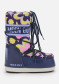 náhľad Dětské boty Moon Boot Icon Flower-JR-JB10 Lilac/Cyber Lime