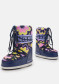 náhľad Dětské boty Moon Boot Icon Flower-JR-JB10 Lilac/Cyber Lime