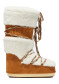 náhľad Dámske snehule Moon Boot Icon Shearling-MA03 Whisky/Off White