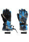 náhľad Dětské rukavice Spyder Boys Overweb Camouflage Aether Blue