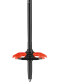 náhľad Skialpinistické palice Skialpové palice Leki Haute Route 3 dark anthracite-dark red-black 110-150 cm