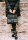 náhľad Dámske zimné topánky Nis 2115403/4 Scarponcino Pelle Stamp. Black/Pelliccia Volpe