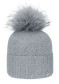 náhľad Granadilla Danton Fur, Beanie 004 Pearl Grey