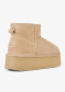 náhľad Dámske snehule EMU Australia Stinger Micro Flatform – Sand