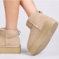 náhľad Dámske snehule EMU Australia Stinger Micro Flatform – Sand