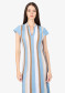 náhľad Dámské šaty Sportalm 550215 Blue Marguerite