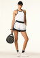 náhľad Goldbergh Brise Short White
