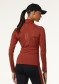 náhľad Dámska mikina Goldbergh Veronique Zip Jacket Bronze Brown