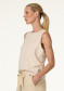 náhľad Dámsky top Goldbergh Solene Sleeveless Top Champagne