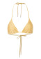 náhľad Horný diel plaviek Goldbergh Bronzer Bikini Top Gold