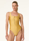 náhľad Dámske plavky Goldbergh Caviar Bathing Suit Gold