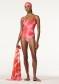 náhľad Goldbergh Tropicana Bathing Suit Lumina Sunset