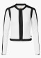 náhľad Goldbergh Splash Long Sleeve Zip Ras White