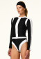 náhľad Goldbergh Splash Long Sleeve Zip Ras Black