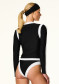 náhľad Goldbergh Splash Long Sleeve Zip Ras Black