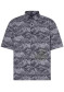 náhľad Pánska košeľa Oakley Outdoor Printed Shirt Aop Mountain Black Cement 0B5