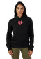 náhľad Fox W Fox Head Fleece Po Black/Pink