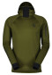 náhľad Pánska mikina Scott Hoody M's Trail Storm LS Fir Green