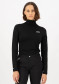 náhľad Dámske cyklistické tričko Mons Royale Diversion Merino Mock Neck Long Sleeve Wmns Black