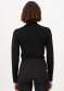 náhľad Dámske cyklistické tričko Mons Royale Diversion Merino Mock Neck Long Sleeve Wmns Black