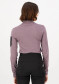náhľad Dámsky cyklistický dres Mons Royale Diversion Merino Mock Neck LS Wmns Mauve