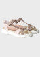 náhľad Nis 2529610A/1 Sandalo Pelle/Glitter Rosa
