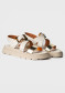 náhľad Nis MIRANDA/1 Sandalo Pelle/Fibbia Off-White/Oro
