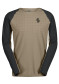náhľad Pánsky cyklistický dres Scott Tee M’s Trail Vertic Pro LS – Toast Beige/Black