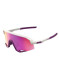 náhľad Slnečné okuliare 100% Slendale – Matte Chalk / Purple Multilayer Mirror Lens