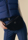 náhľad Poivre Blanc Banana-Wo/F Fake Fur Waist Bag Bubbly Black