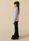 náhľad Poivre Blanc Mia-Jrgl/M Base Layer Shirt Monogram Purple