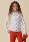 náhľad Poivre Blanc Mia-Jrgl/M Base Layer Shirt Monogram White