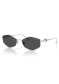 náhľad Slnečné okuliare Jimmy Choo JC4017 300287 55 – Silver / Dark Grey