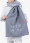 náhľad Dámska šatka Sportalm 950119 Grey Melange Dark