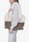 náhľad Dámska kabelka Sportalm Teddy Tote Sand 950184 Egret (03)