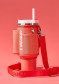 náhľad Stanley The All-Day Quencher/Cup Carry-All nosička na 1180 ml Hot Coral