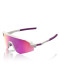 náhľad 100% SLENDALE SL - Matte Chalk - Purple Multilayer Mirror Lens