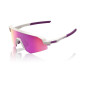 náhľad 100% SLENDALE SL - Matte Chalk - Purple Multilayer Mirror Lens