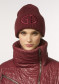 náhľad Dámska čiapka Goldbergh Valerie Beanie Vino Rosso