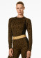 náhľad Dámske tričko Goldbergh Feline Baselayer Long Sleeve Jaguar