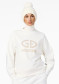 náhľad Dámska fleecová mikina Goldbergh Alessandra Crew Neck Sweater Cream